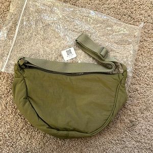 CHAZ - The Charlie Bag in Olive Green.